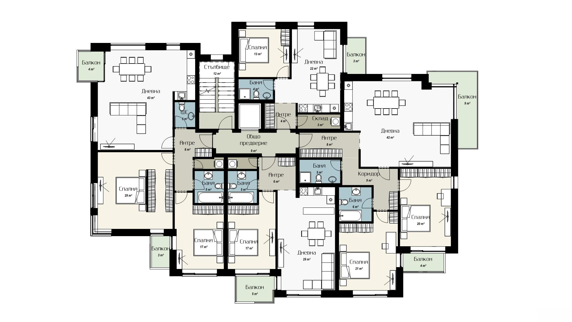 Typical floor plan